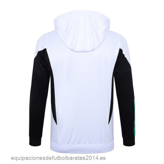 Nuevo Chaqueta Con Capucha Bayern Munich 23/24 Blanco Negro Baratas